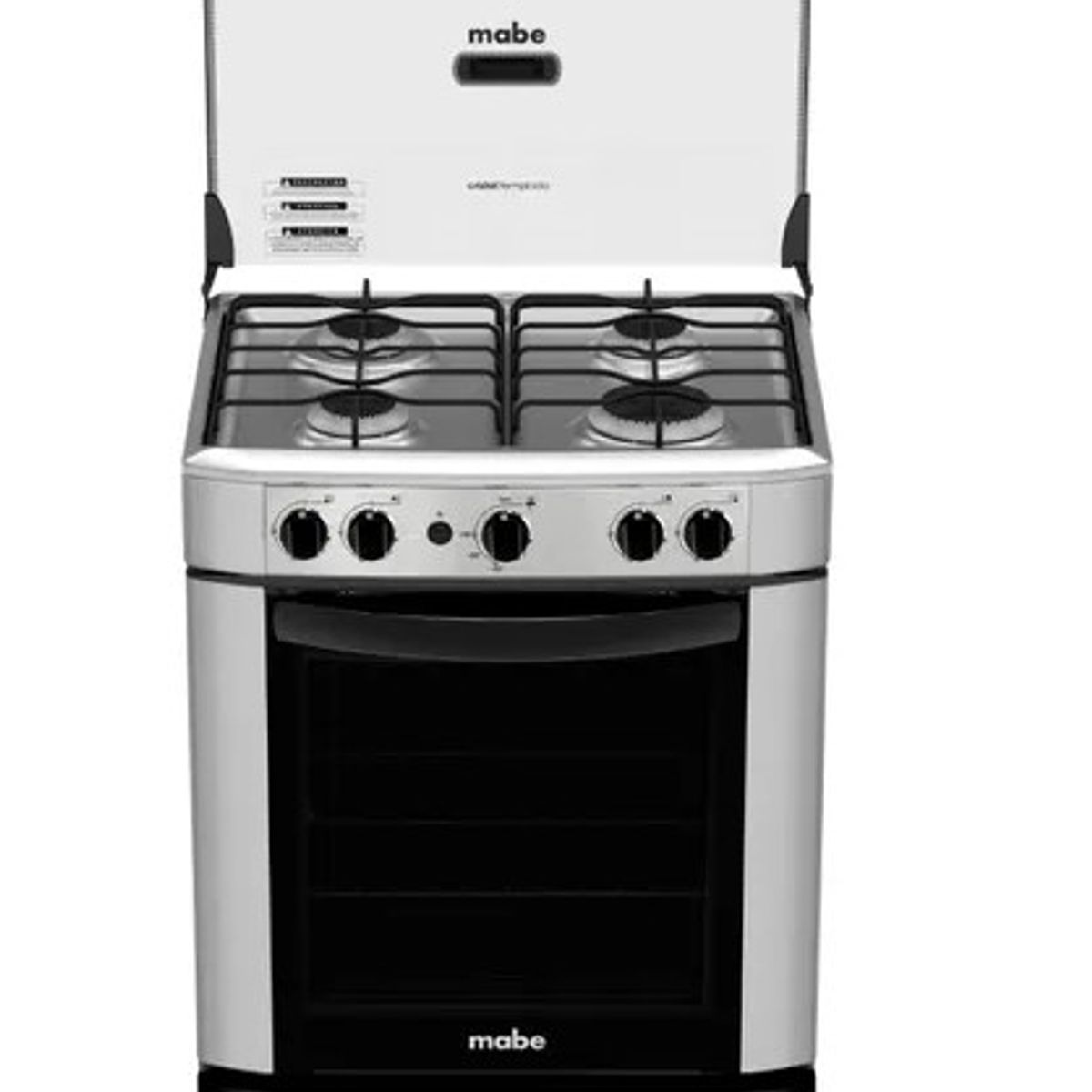 MABE - Cocina Mabe CMP6014AG0 4 Quemadores Silver