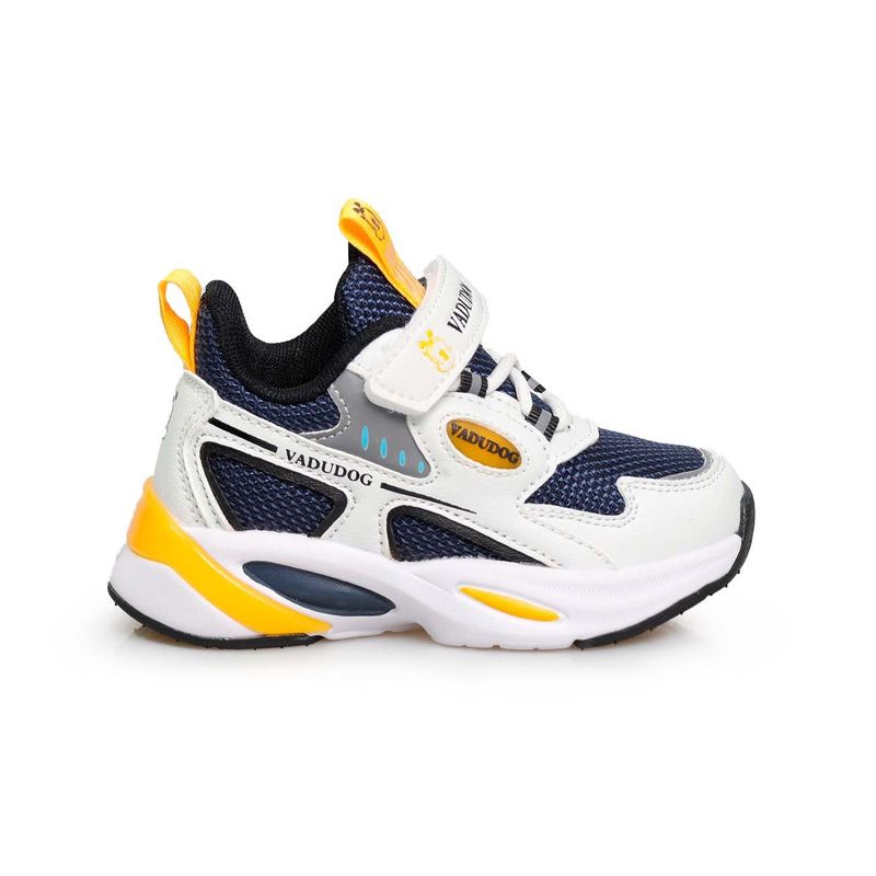 VADUDOG - Zapatilla Casual con Luces Vadudog Azul con Blanco para Bebe 344I3