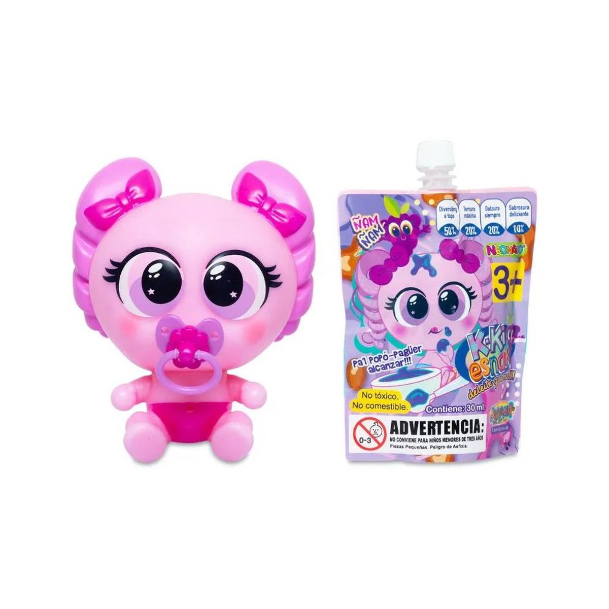 DISTROLLER - MUÑECA Ksimerito 908544 MIKRO KKITO Rosa