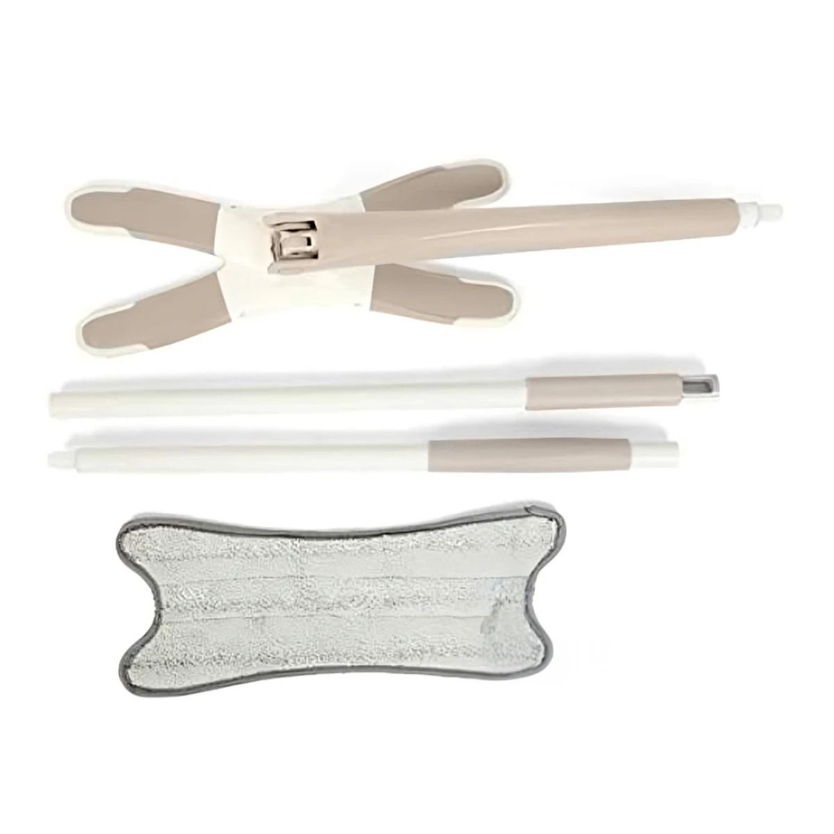 GENERICO - Trapeador Mango Regulable en Beige Y+Regalo Stickers