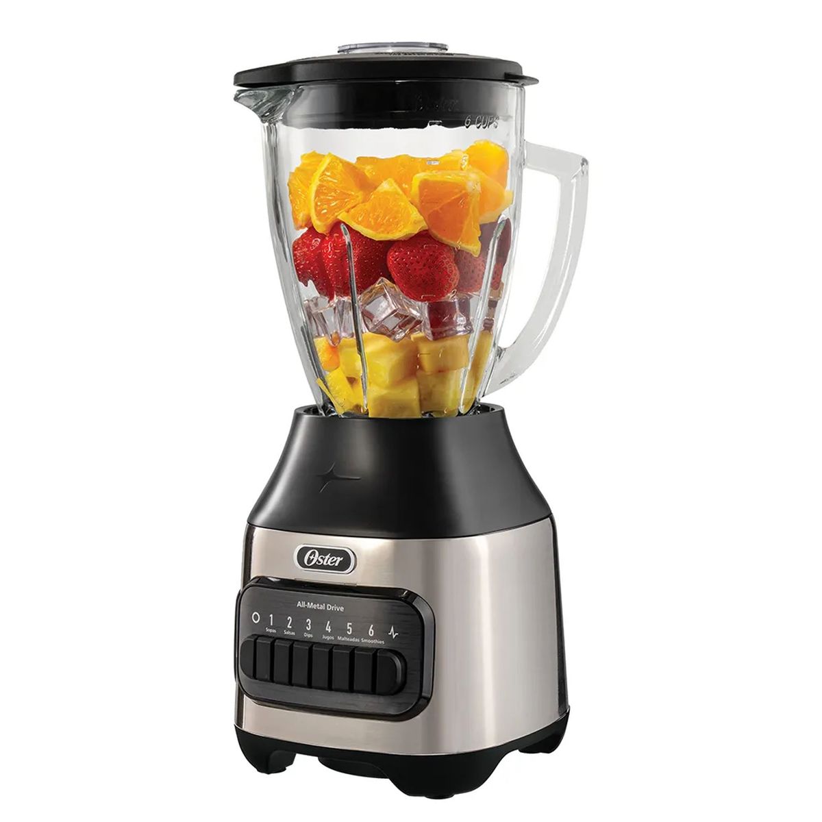 OSTER - Licuadora de 6 Velocidades Mas Pulso 1.5 Litros Oster BLSTPEGNPB