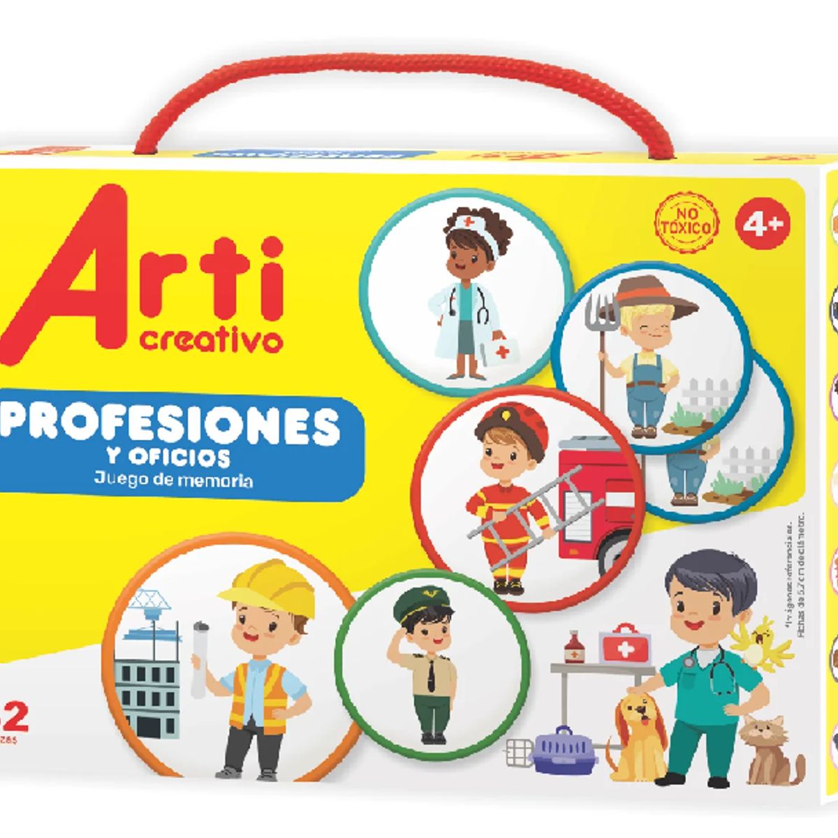 GENERICO - JUEGO DE MEMORIA Profesiones y oficios X 32 piezas