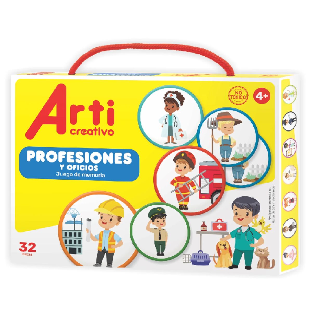 GENERICO - JUEGO DE MEMORIA Profesiones y oficios X 32 piezas