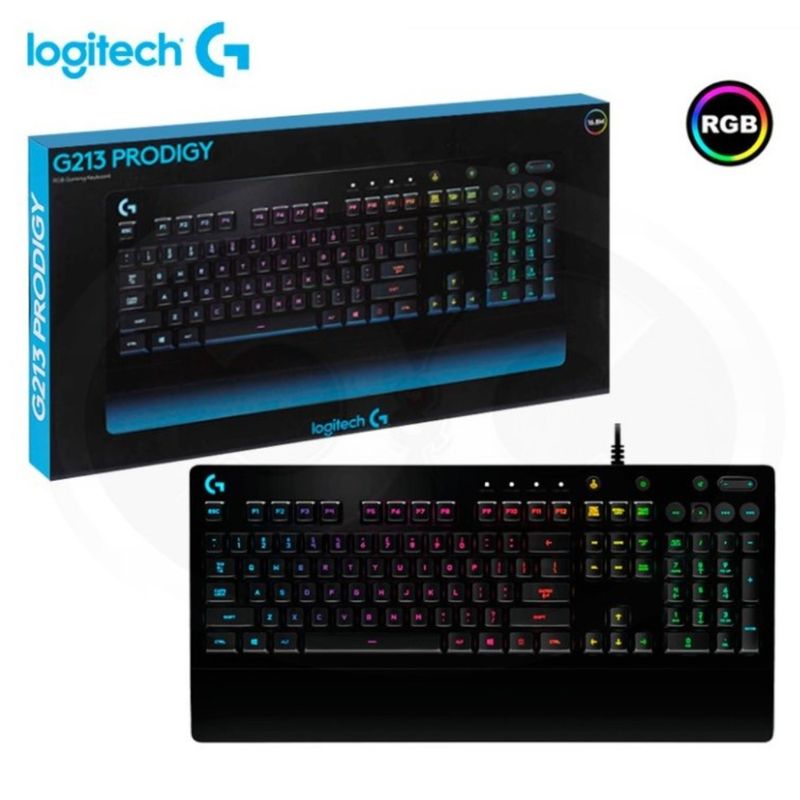 LOGITECH - Teclado Gaming Logitech G G213 Prodigy Rgb