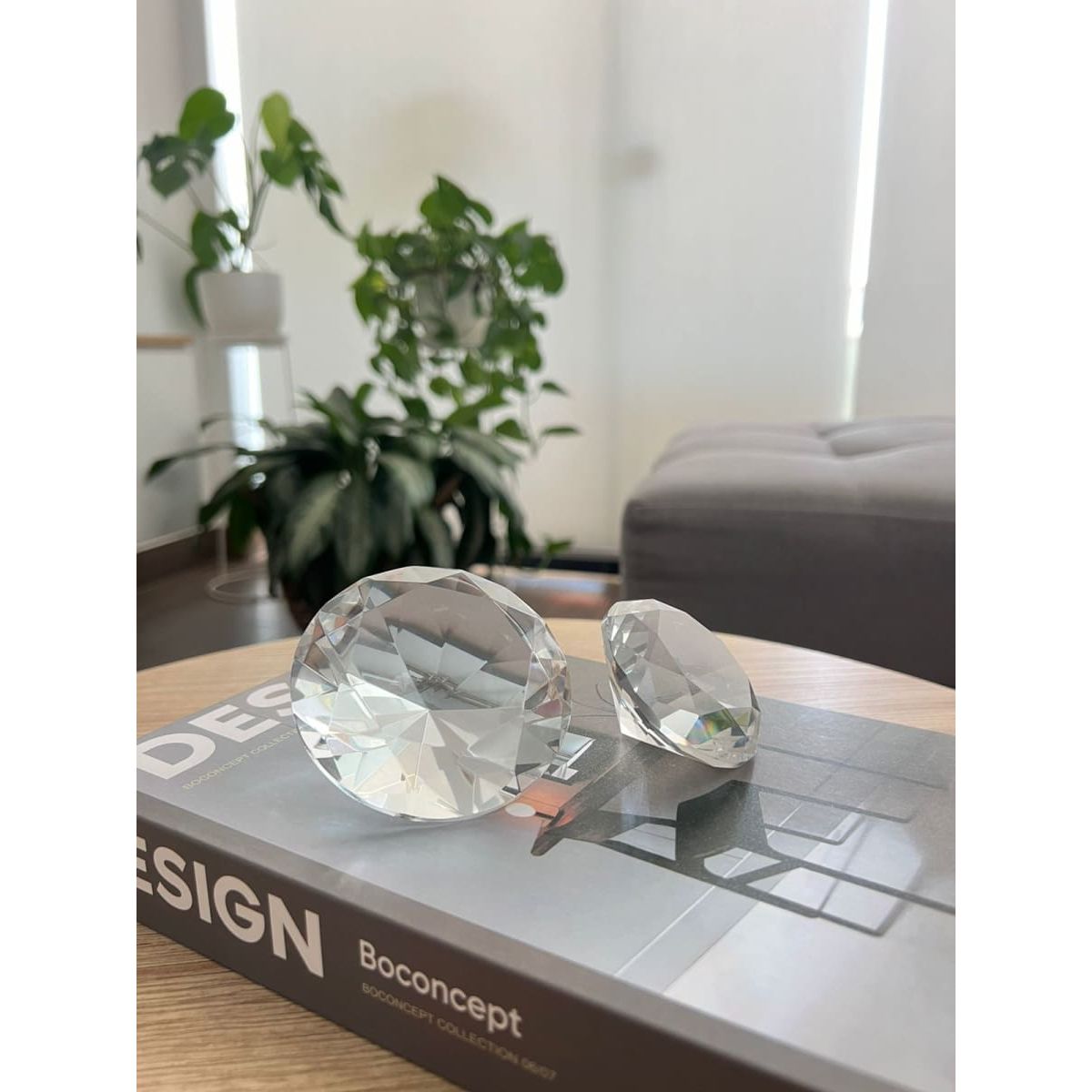 MAP DESIGN HOME - Adorno Juego de Diamantes Decorativos