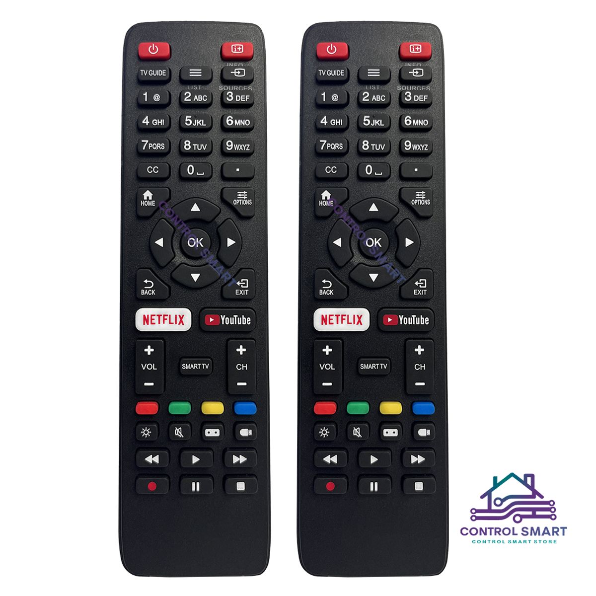 GENERICO - Control Remoto Para Smart Tv Aoc Serie U