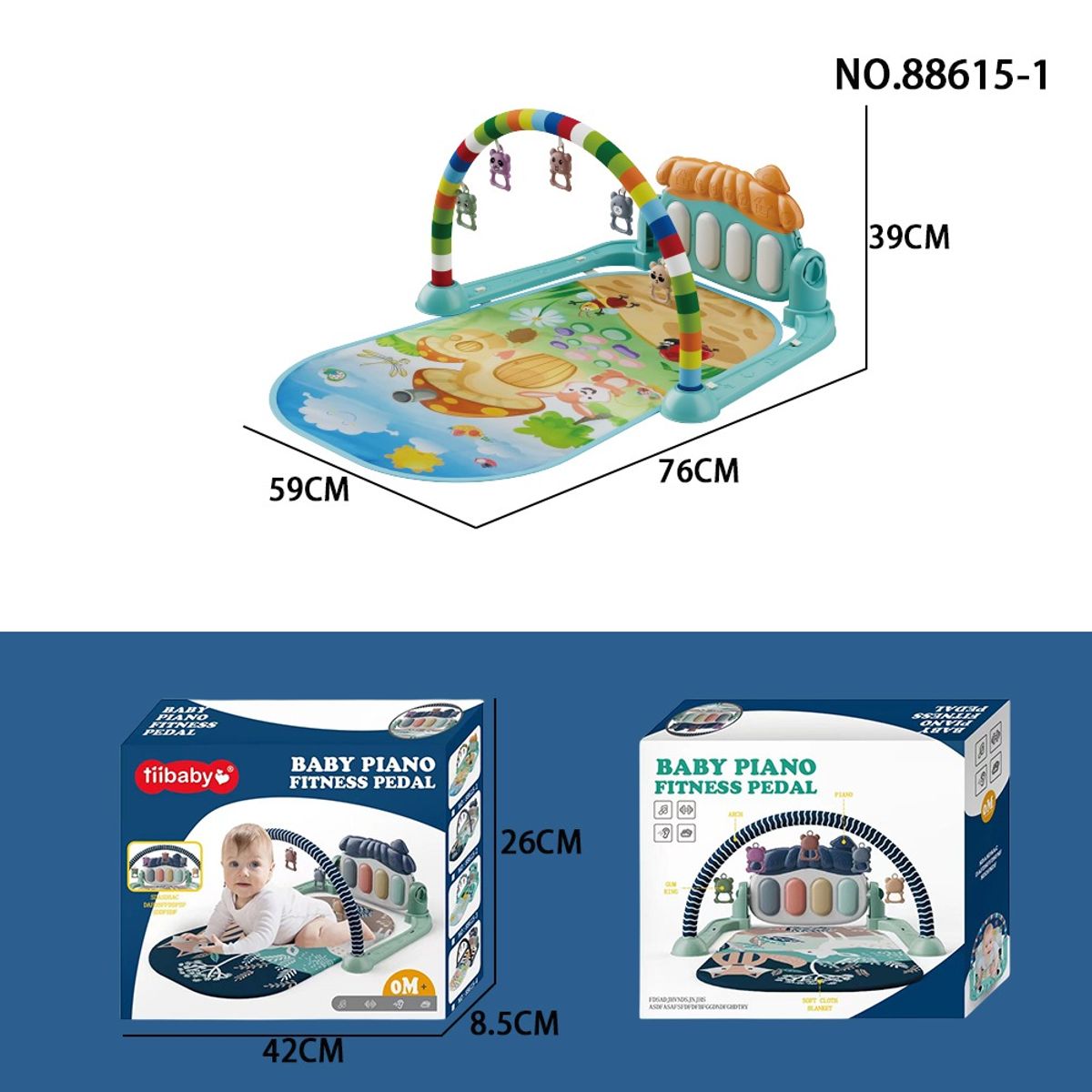 GENERICO - Gimnasio Piano Pataditas con Sonido y Luces