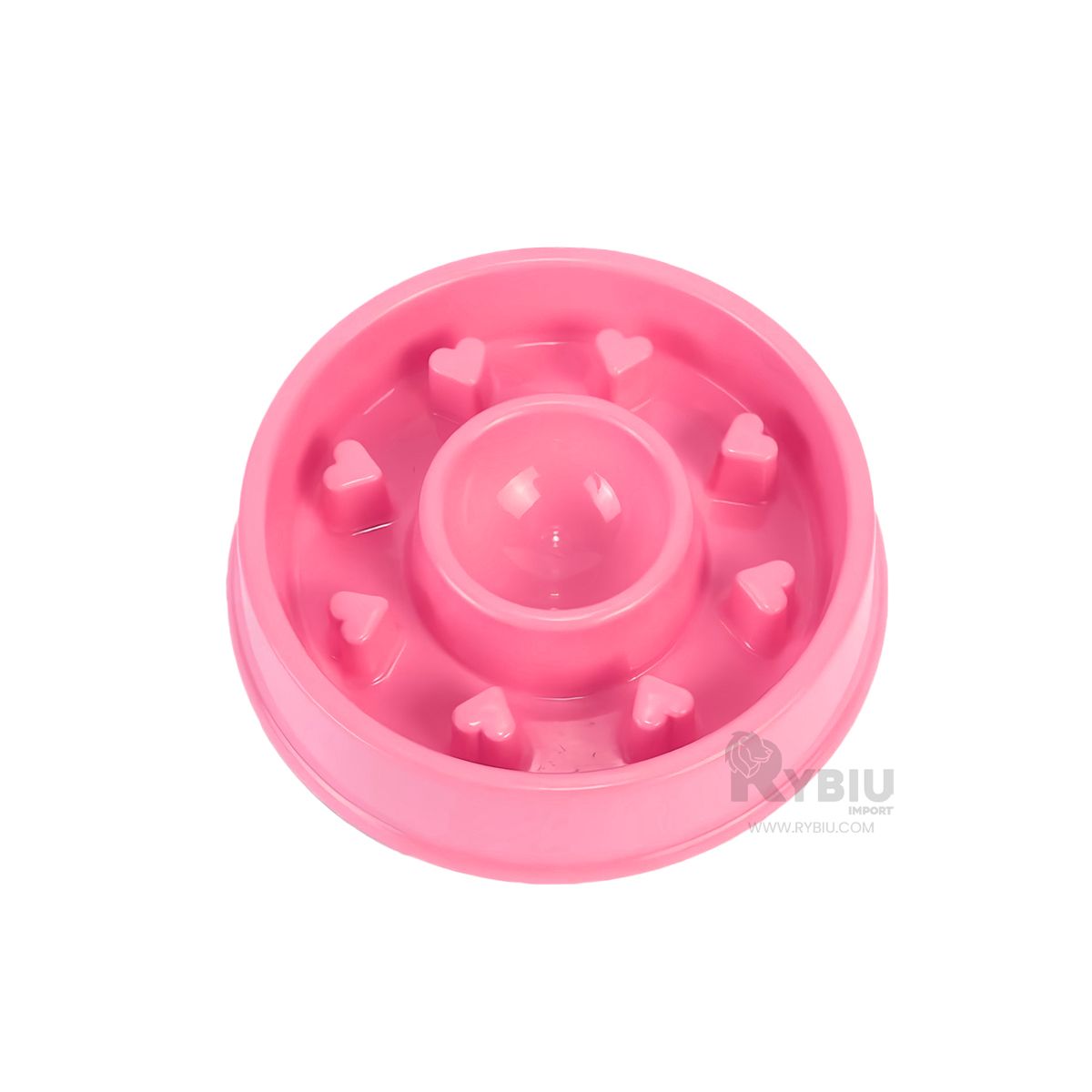 GENERICO - Comedero de Gato Circular en Rosado Y+Gift MiniAgenda