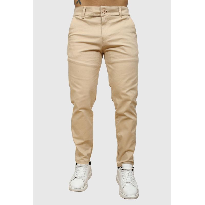 J JERAOUS - PANTALOM JERAOUS DRILL STRECH Maiz