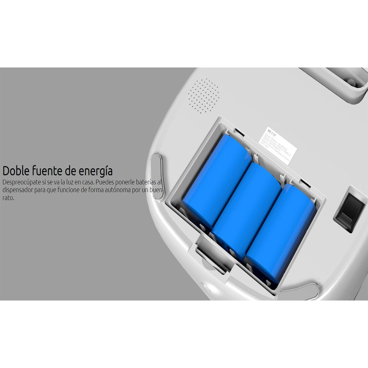 NEXXT SOLUTIONS - Dispensador Smart de comida para mascotas Nexxt NHA-P610 con cámara2K ControlVoz