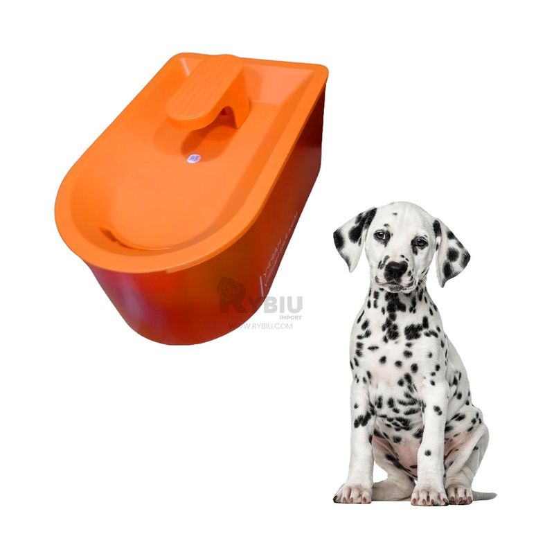 GENERICO - Bebedero Estilizado de Color Naranja Y+Gift MiniAgenda