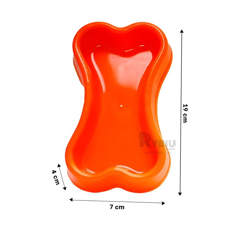GENERICO - Platillo Multifuncional en Tono Anaranjado Y+Ligas de Regalo