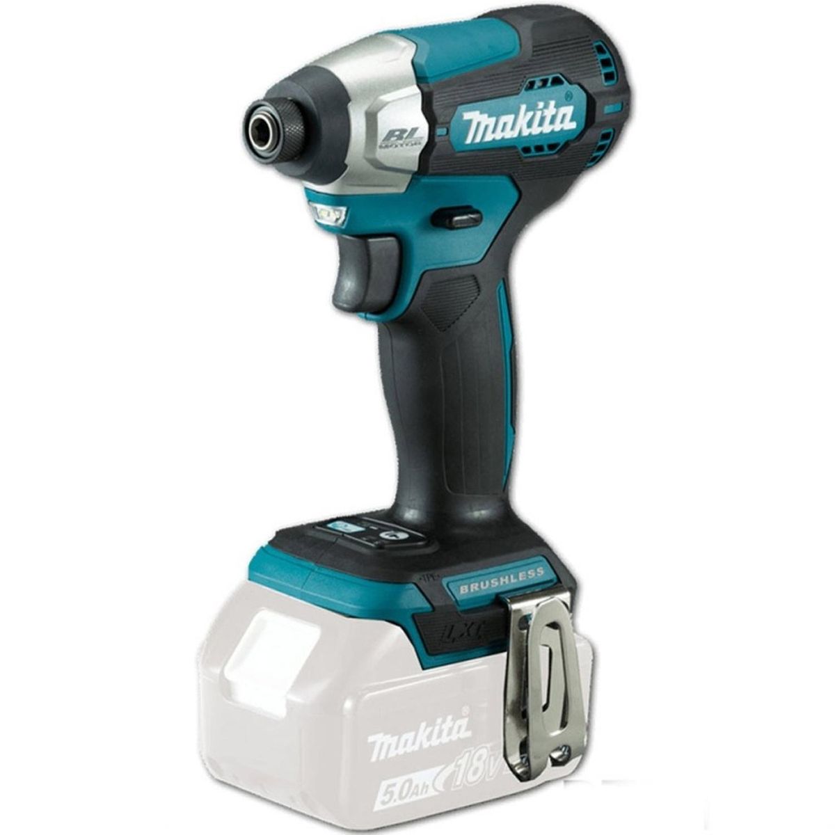 MAKITA - Atornillador de Impacto 1/4" Hex 18V LXT BL Baretool Makita DTD157Z