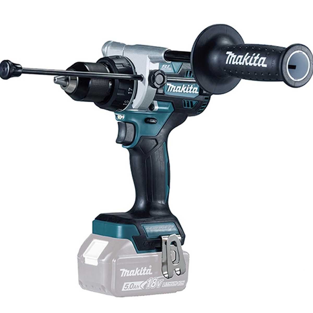 MAKITA - Taladro Percutor 1/2" 18V LXT BL 125Nm Baretool Makita DHP486Z