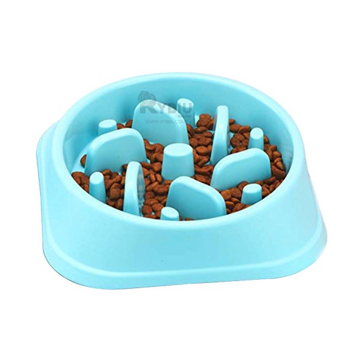 GENERICO - Comedero Util Funcional Pet Color Celeste Y+Gift MiniAgenda