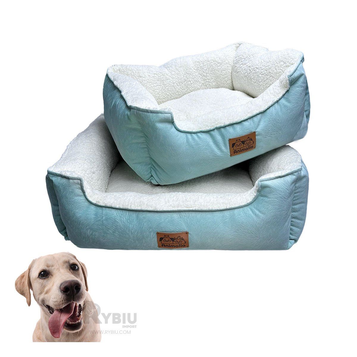 GENERICO - Colchon Pet Verde Hade y Perla en Talla L Y+Regalo Agendita