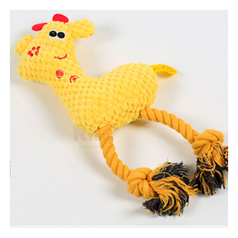 GENERICO - Juguete de Felpa de Color Amarillo Y+Papel de Regalo