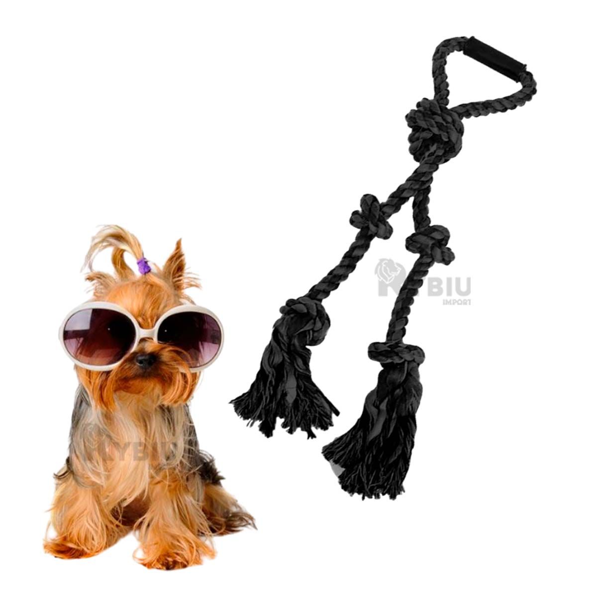 GENERICO - Cuerda Ergonomica para Perro Pequeño Negro Y+Gift MiniAgenda