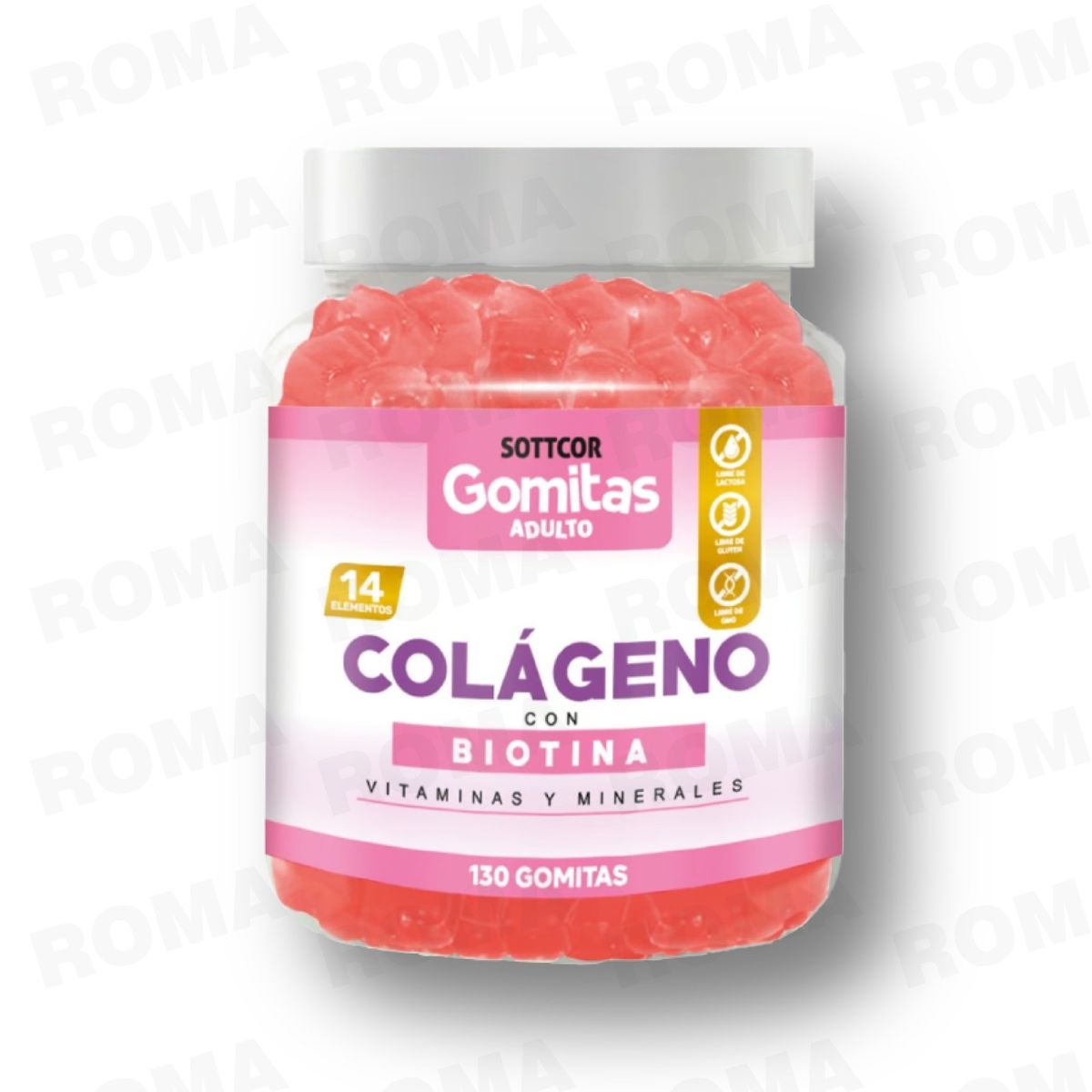 GENERICO - COLAGENO PARA ADULTOS GOMITAS SOTTCOR 100GR