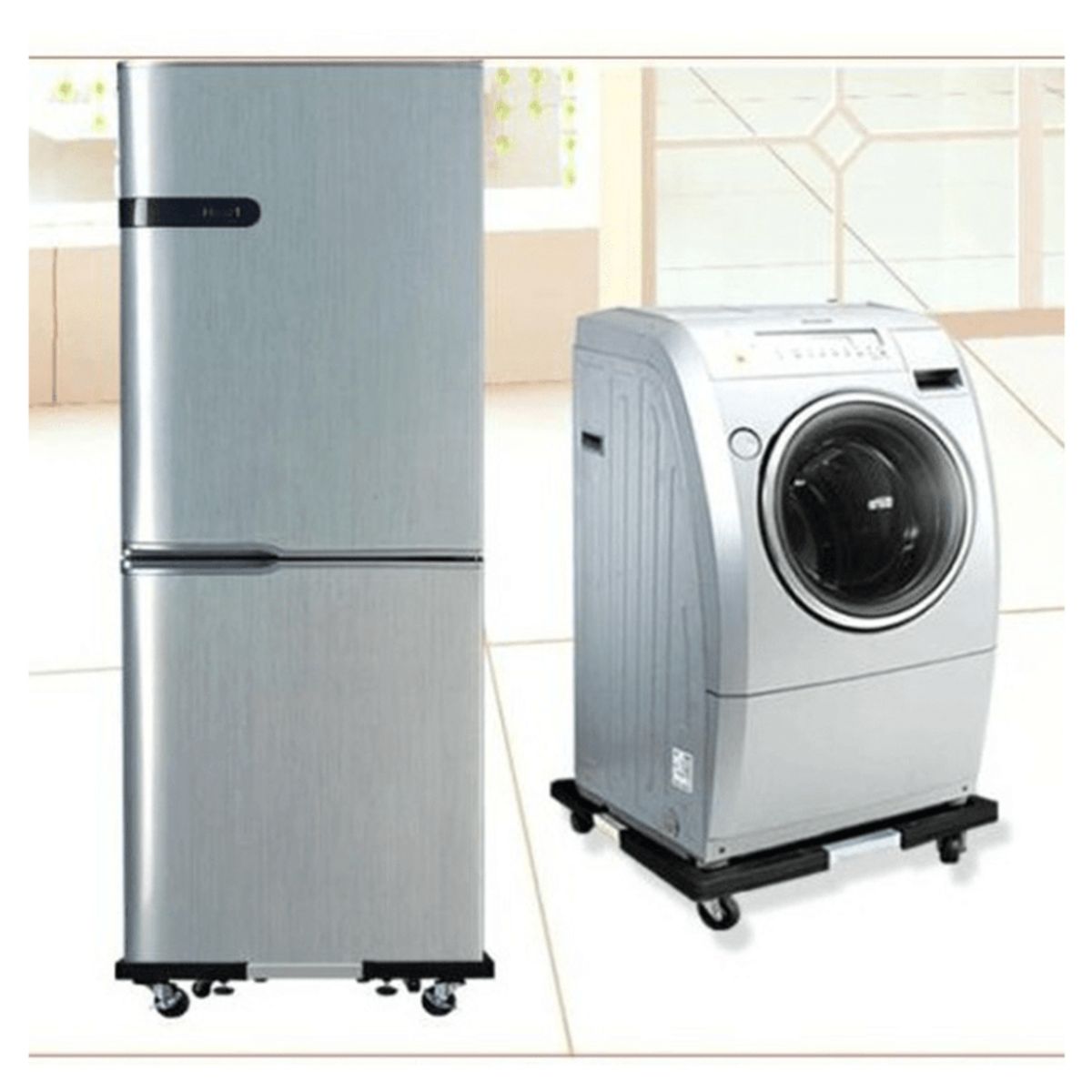 GENERICO - Base Móvil Transportadora para Electrodomésticos - Soporte Resistente