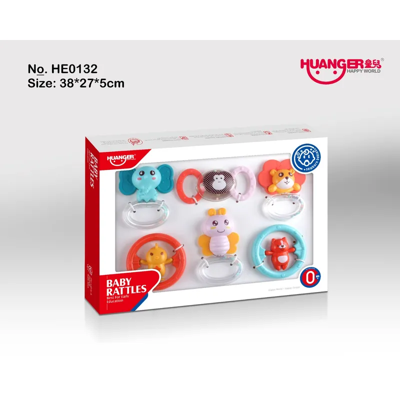 GENERICO - Sonajas Pack de 6 HE0132