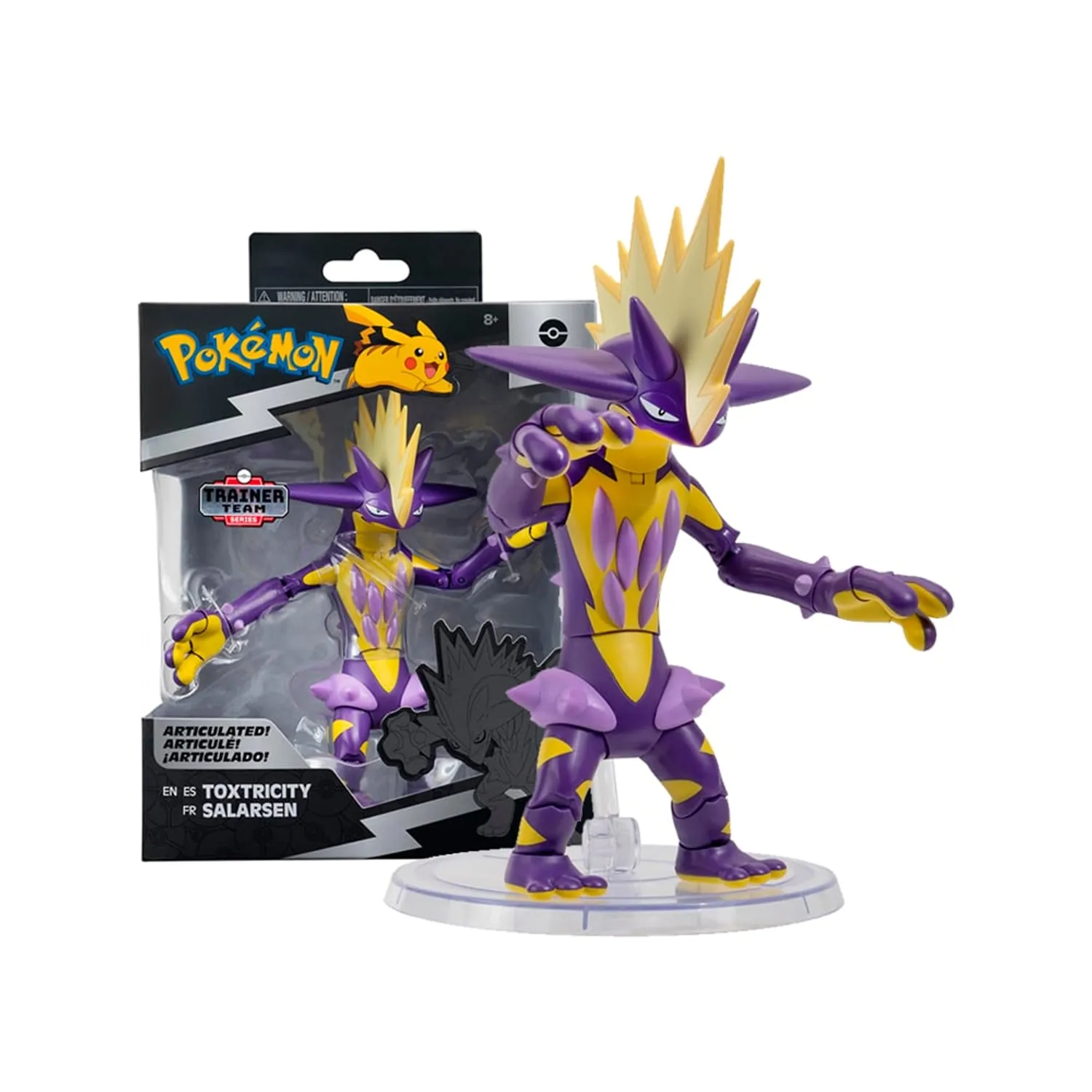 Pokémon Figura Articulada Coleccionable Pokeball Lucario, Mecanismo De Transformación, +15 Años, Estilo Caja 2