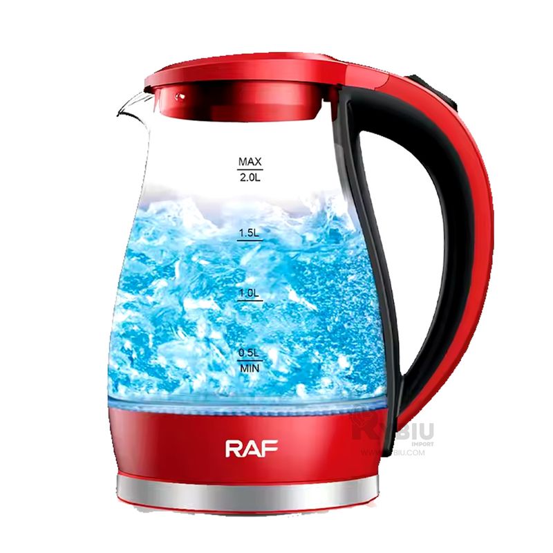 RYBIU IMPORT - Calentador de Gran Capacidad 2L en Rojo Y+Ligas de Regalo