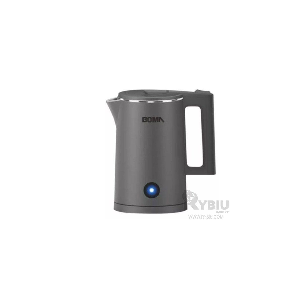 RYBIU IMPORT - Tetera Electrica de 1800ml en Plomo Y+Post-it Adhesivos