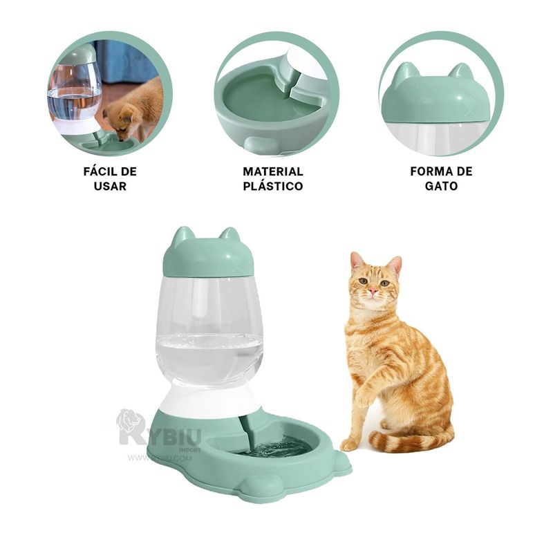 RYBIU IMPORT - Hidratador para Cat en Tonalidad Verde Y+Post-it Adhesivos