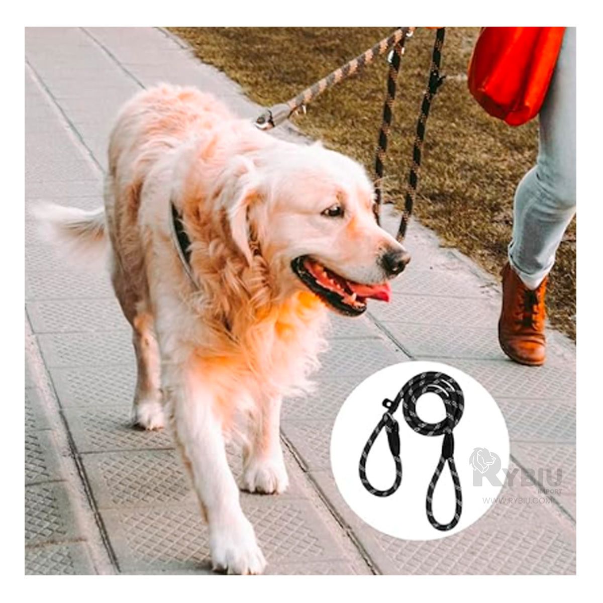 GENERICO - Soga Practica de Can Delgada 12m en Negro Y+Regalo Agendita