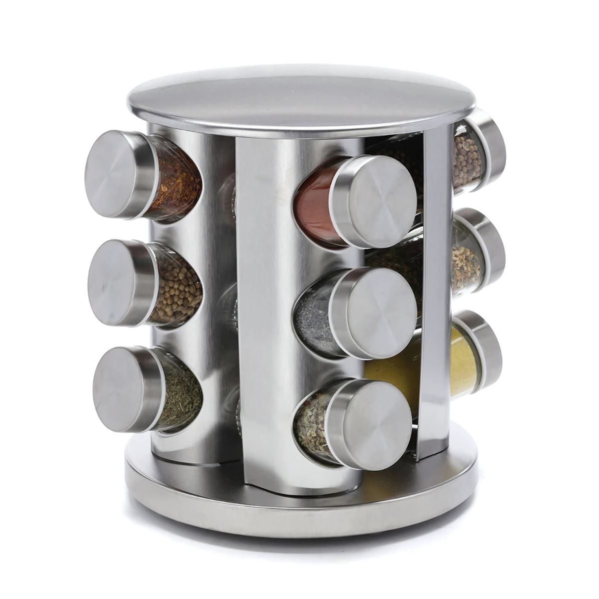 GENERICO - Organizador de Condimentos Condimentero Giratorio 12 Frascos
