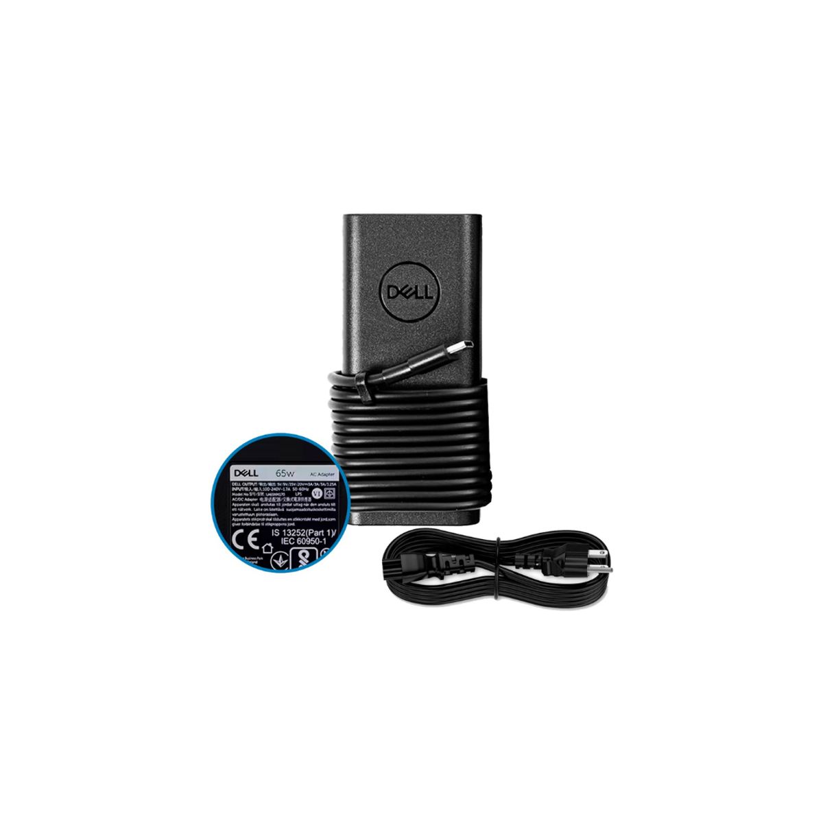 DELL - Cargador Dell.  20V. 3.25A. 65w. Tipo C
