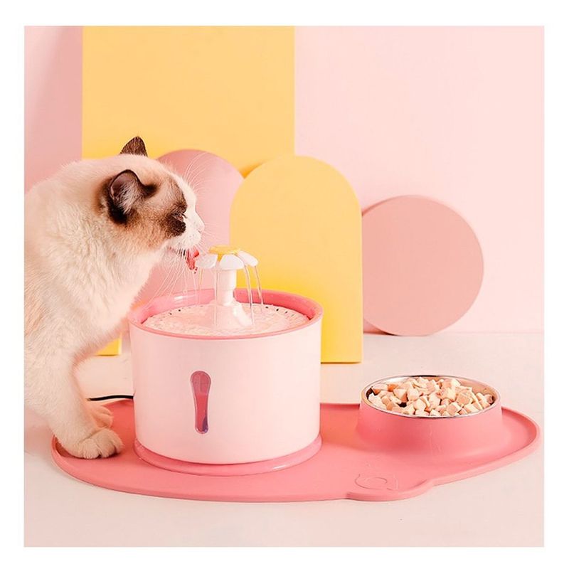 GENERICO - Fuente Util y Llamativo en Color Rosado Y+Regalo Stickers