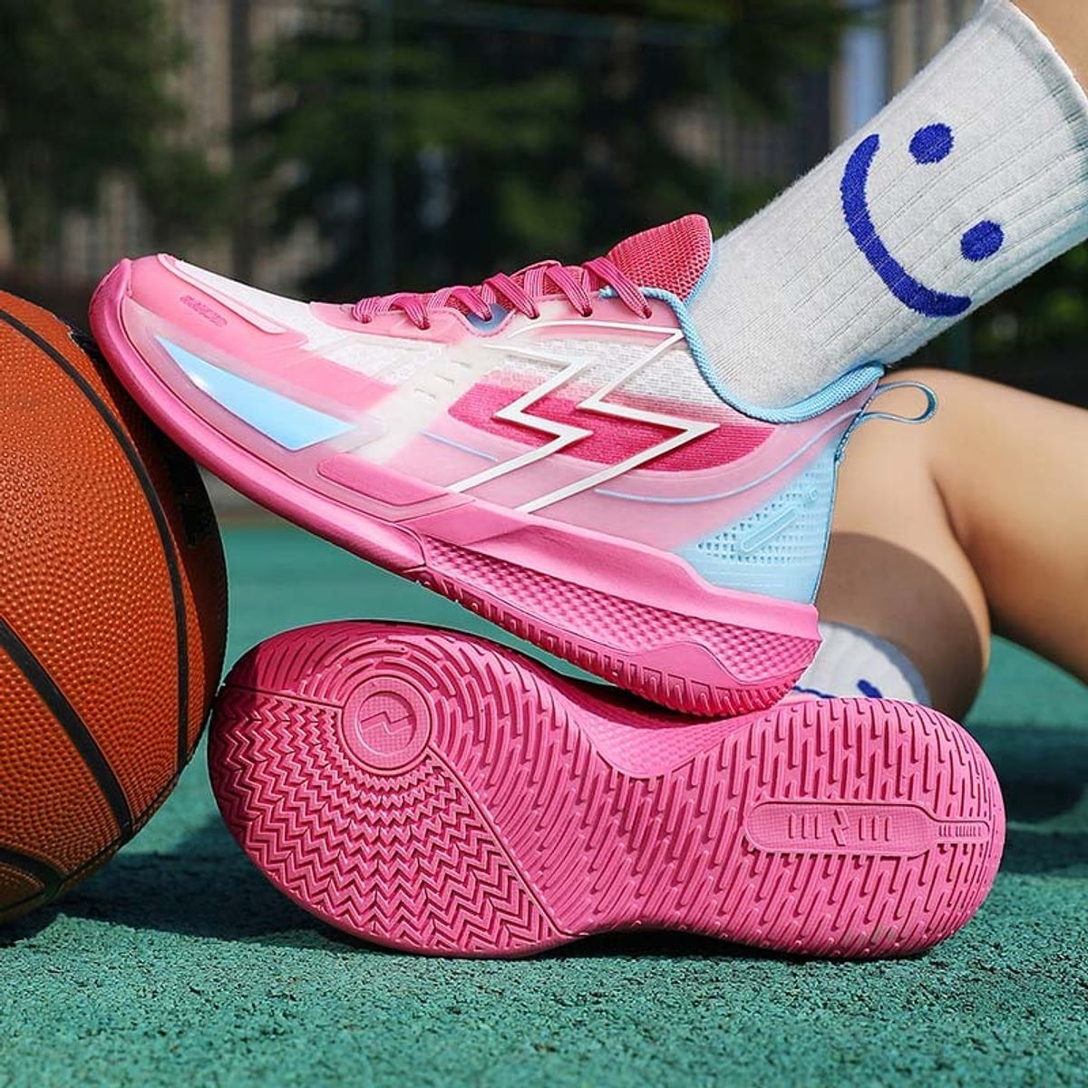 SHANDIAN - Zapatilla Básquetbol Hombre Azul