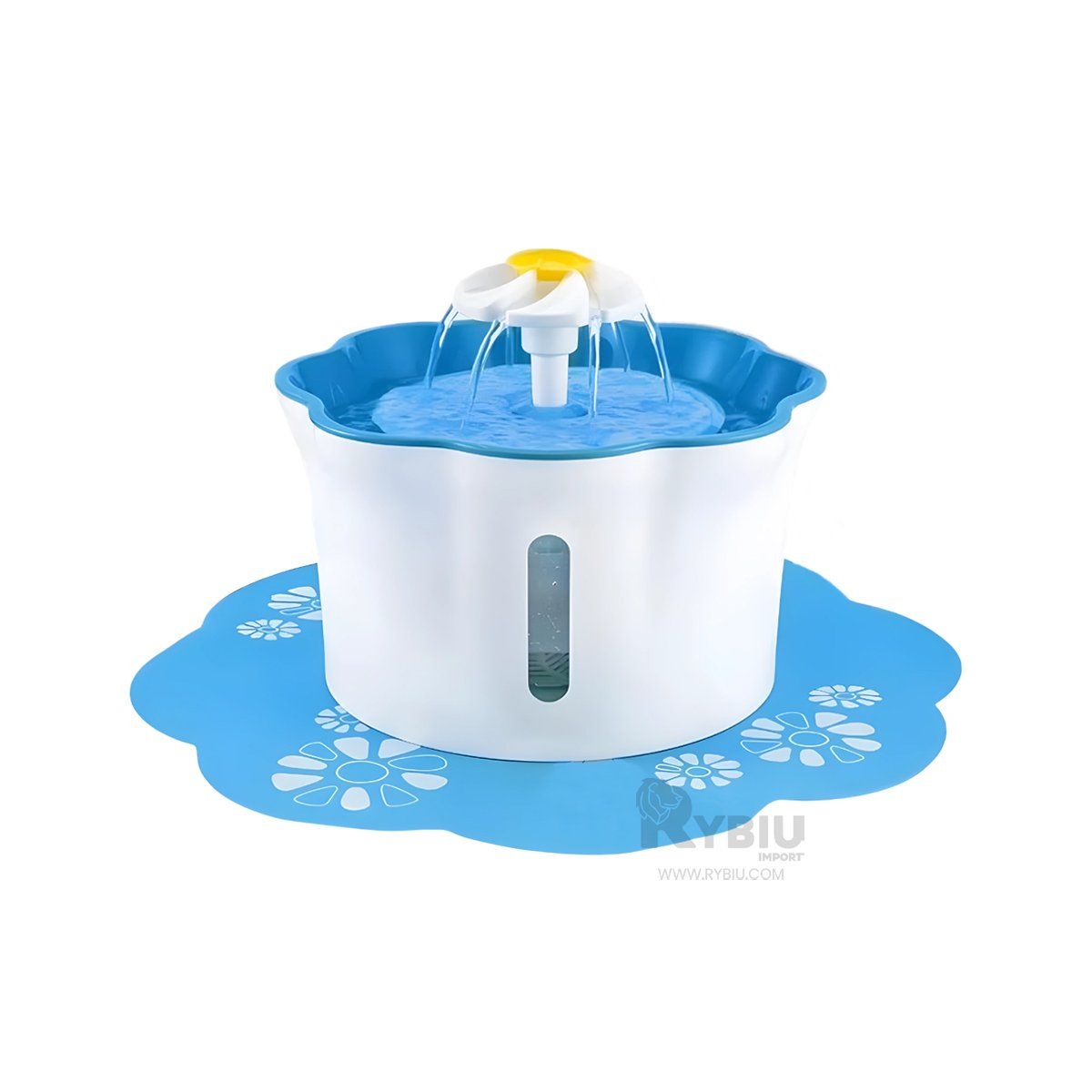 GENERICO - Fuente Estetica y Resistente para Tomar Agua Color Celeste