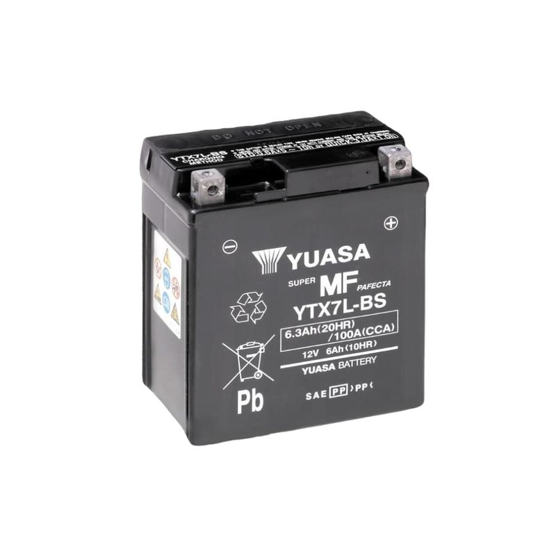 GENERICO - Bateria Yuasa Ytx7l-bs Cb190r Xr190l Xre300 - Yamaha Mt03