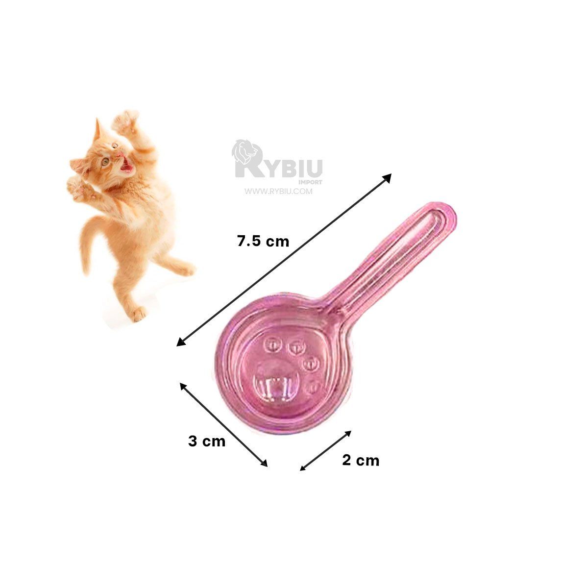 RYBIU IMPORT - Gotero Cat en Color Rosado Y+Regalo Ligas para Peinar