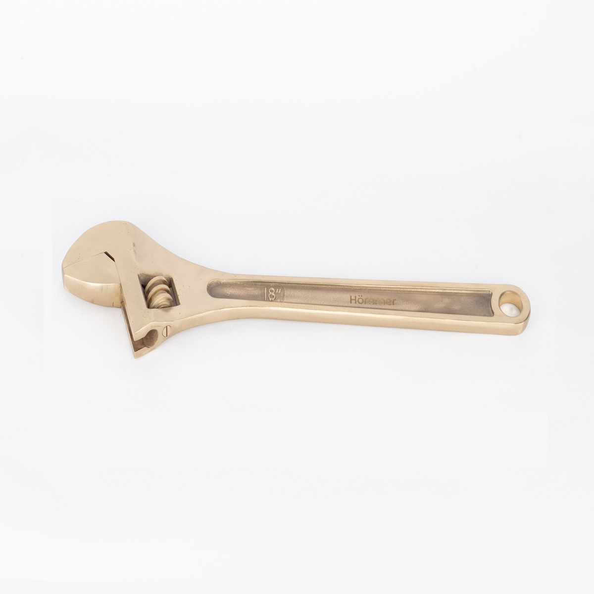 HOMMER - Llave Francesa de Bronce de 18