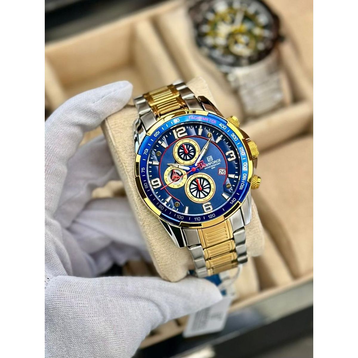 NAVIFORCE - Naviforce AzulDorado NF8020B_.