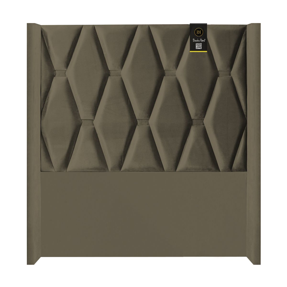 BARAKA HOME - Cabecera Emperatriz Ávila 1.5 Plz - Beige oscuro