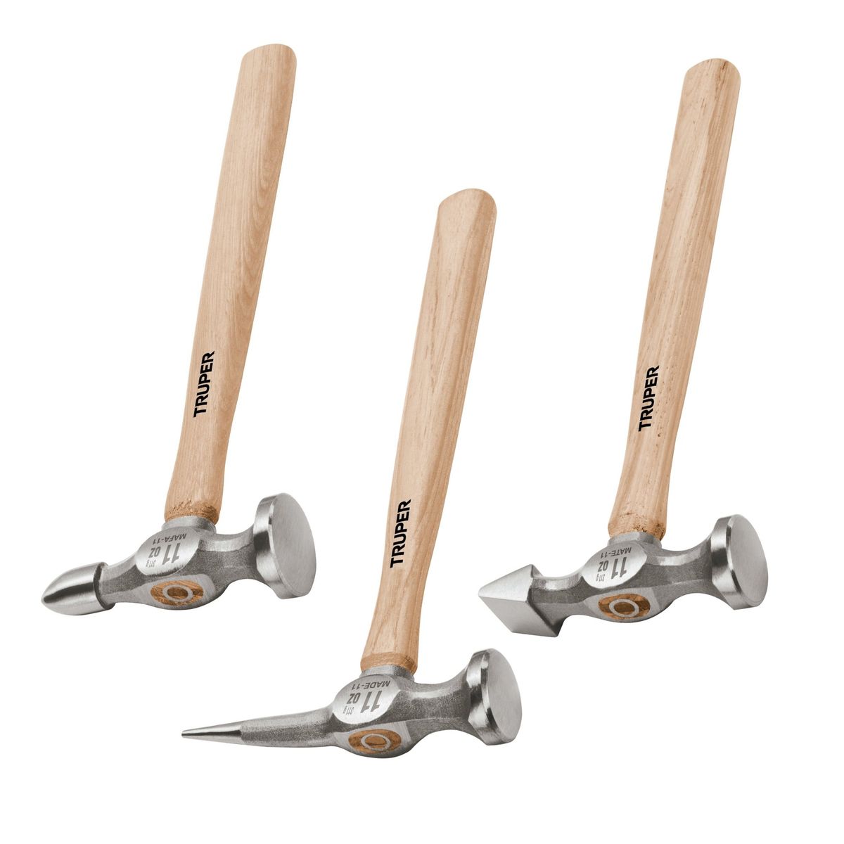 TRUPER - martillos para planchar juego de 3 planchadores, truper