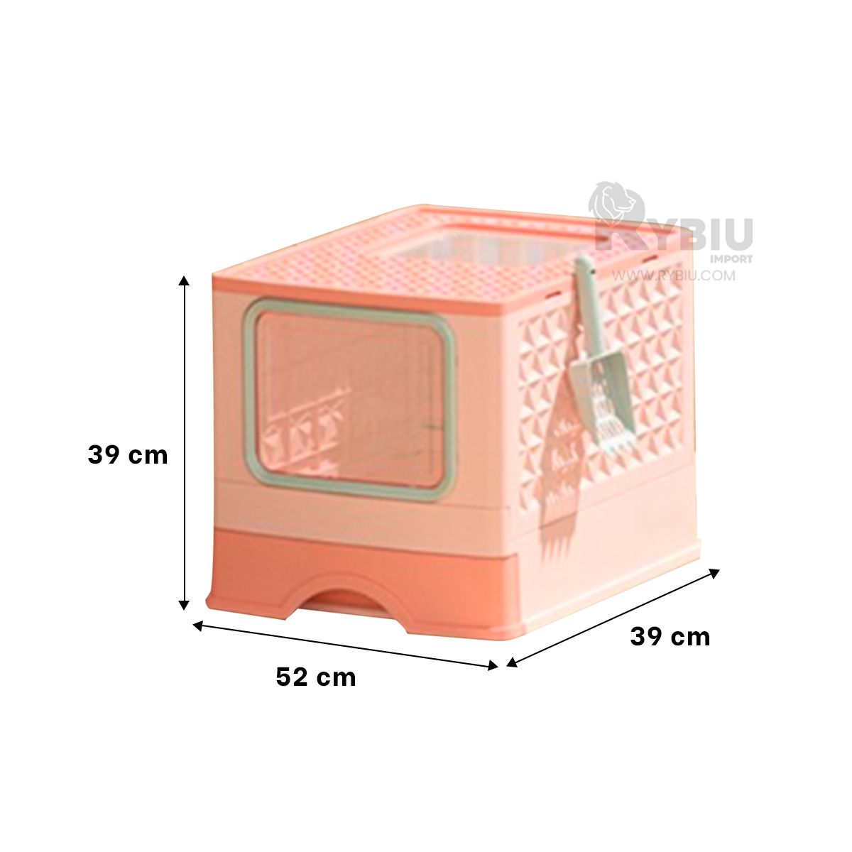 GENERICO - Sanitario Moderno para Pet en Color Rosado Y+Regalo Agendita