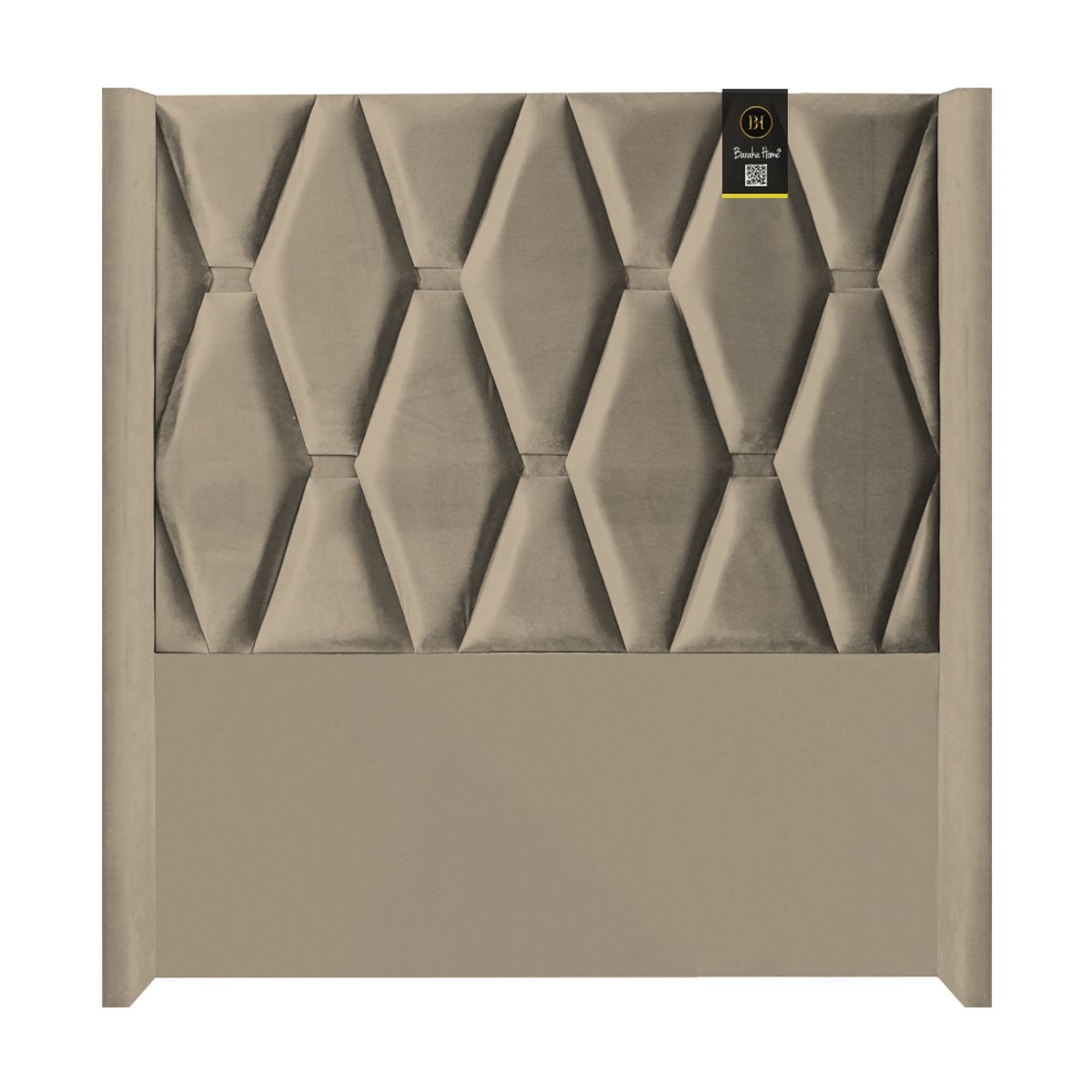 BARAKA HOME - Cabecera Emperatriz Ávila 2 Plz - Beige claro