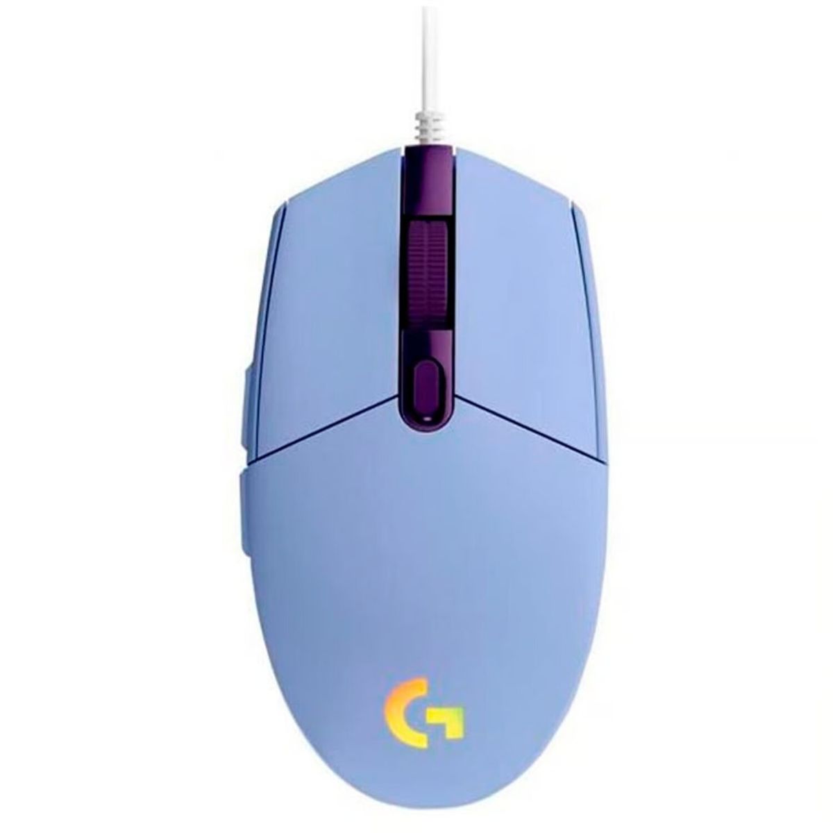 LOGITECH - Mouse Gaming G203 RGB Lila