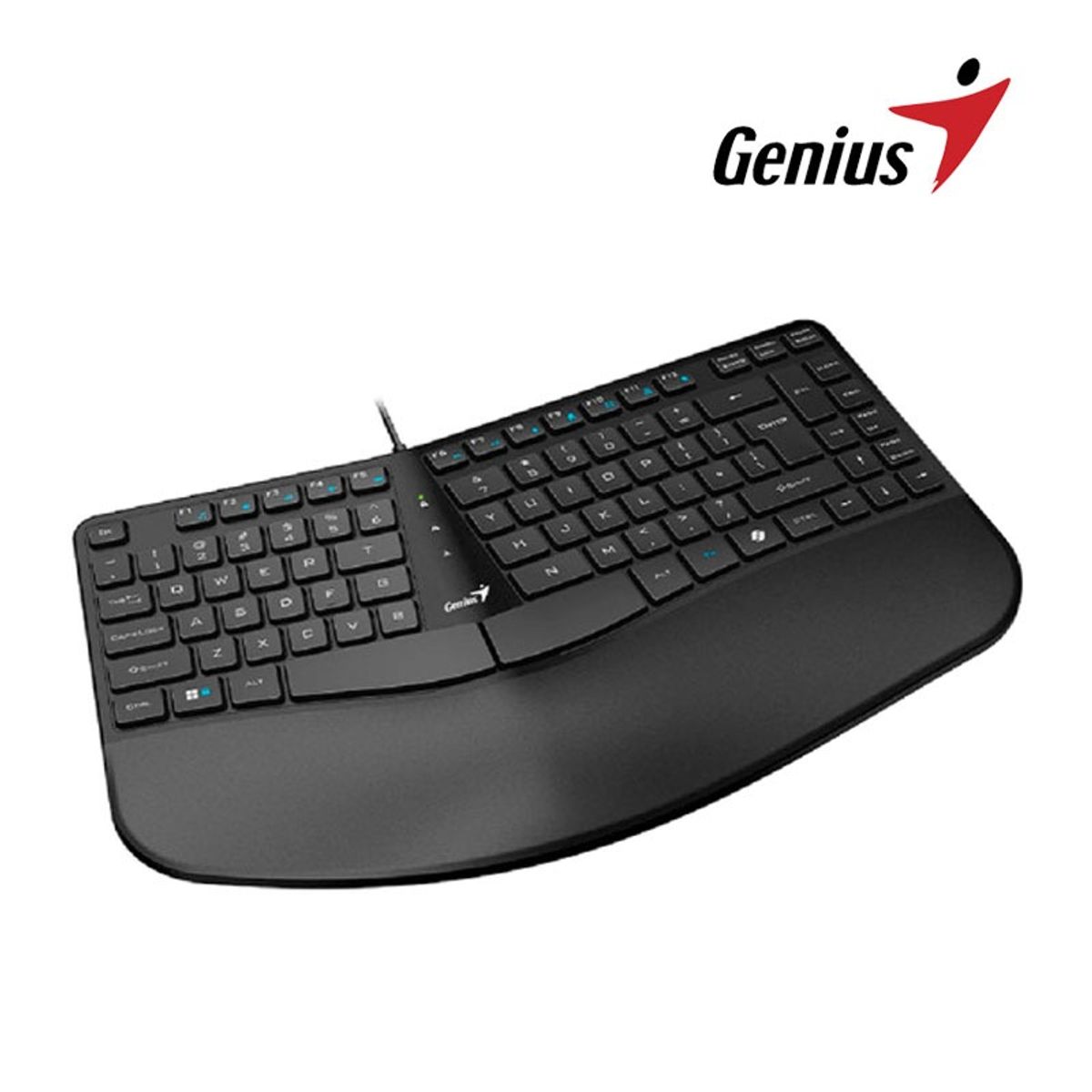 GENIUS - TECLADO GENIUS ERGO KB-700 CTECLA COPILOT USB SP BLACK