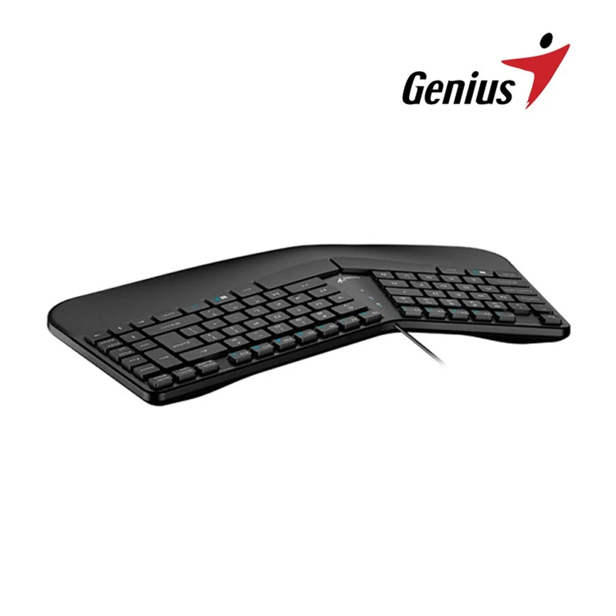 GENIUS - TECLADO GENIUS ERGO KB-700 CTECLA COPILOT USB SP BLACK