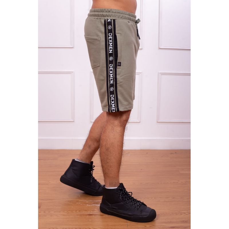 DM DEXMEN - Short Dexmen Franja  Verde
