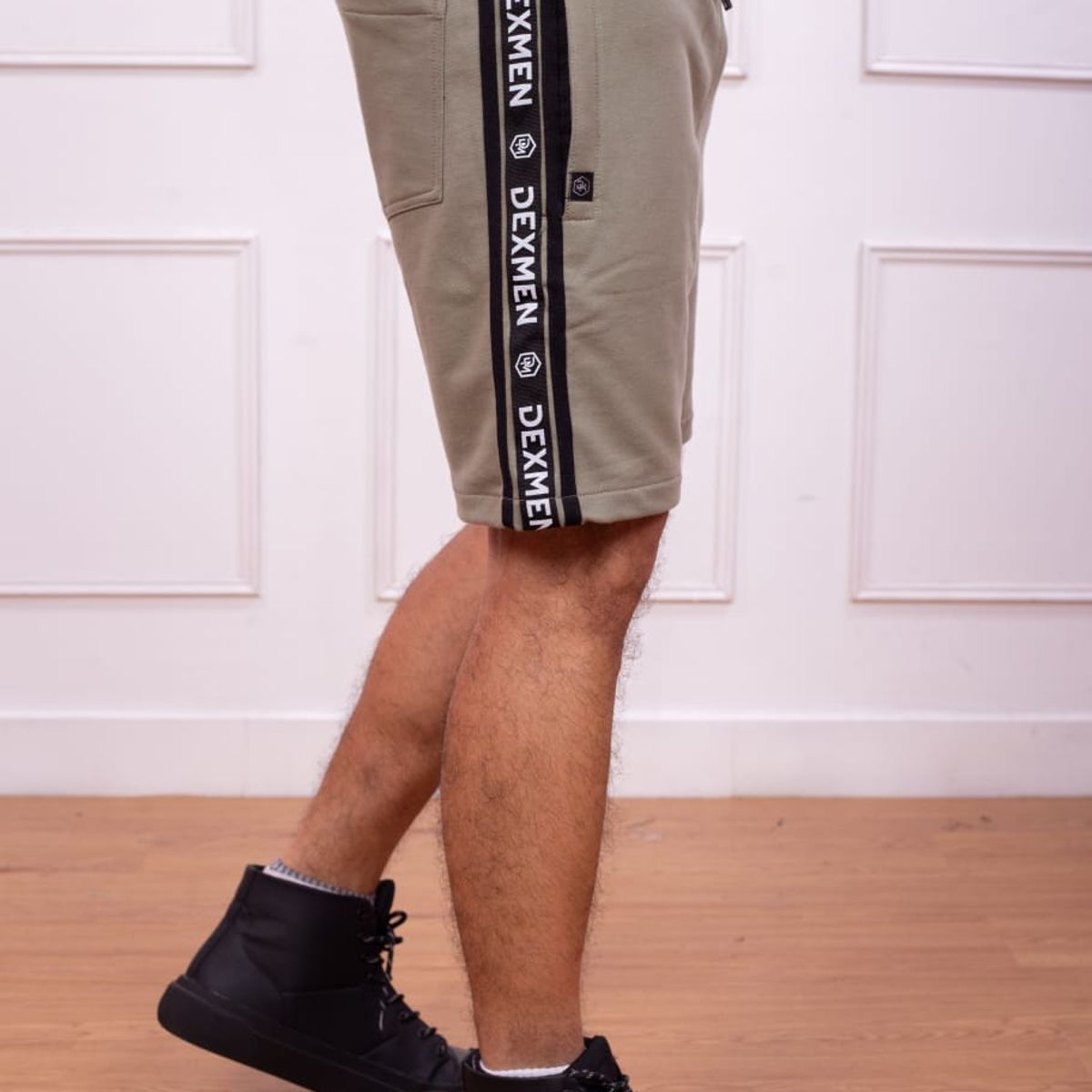 DM DEXMEN - Short Dexmen Franja  Verde