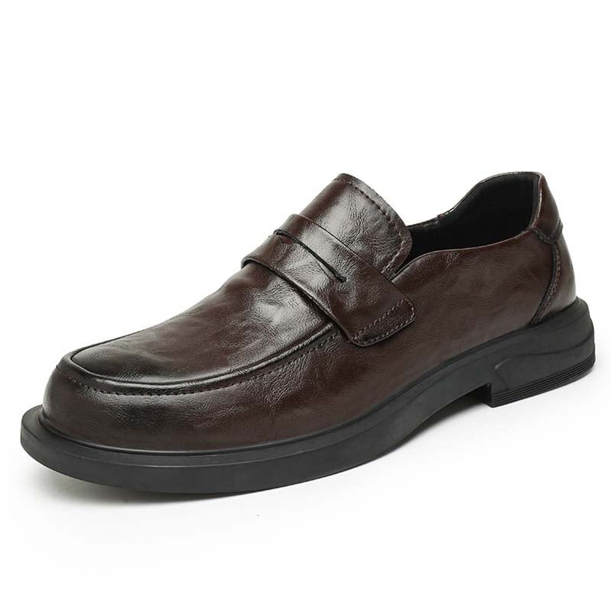 SHANDIAN - Zapato Formal Hombre Cuero Negro