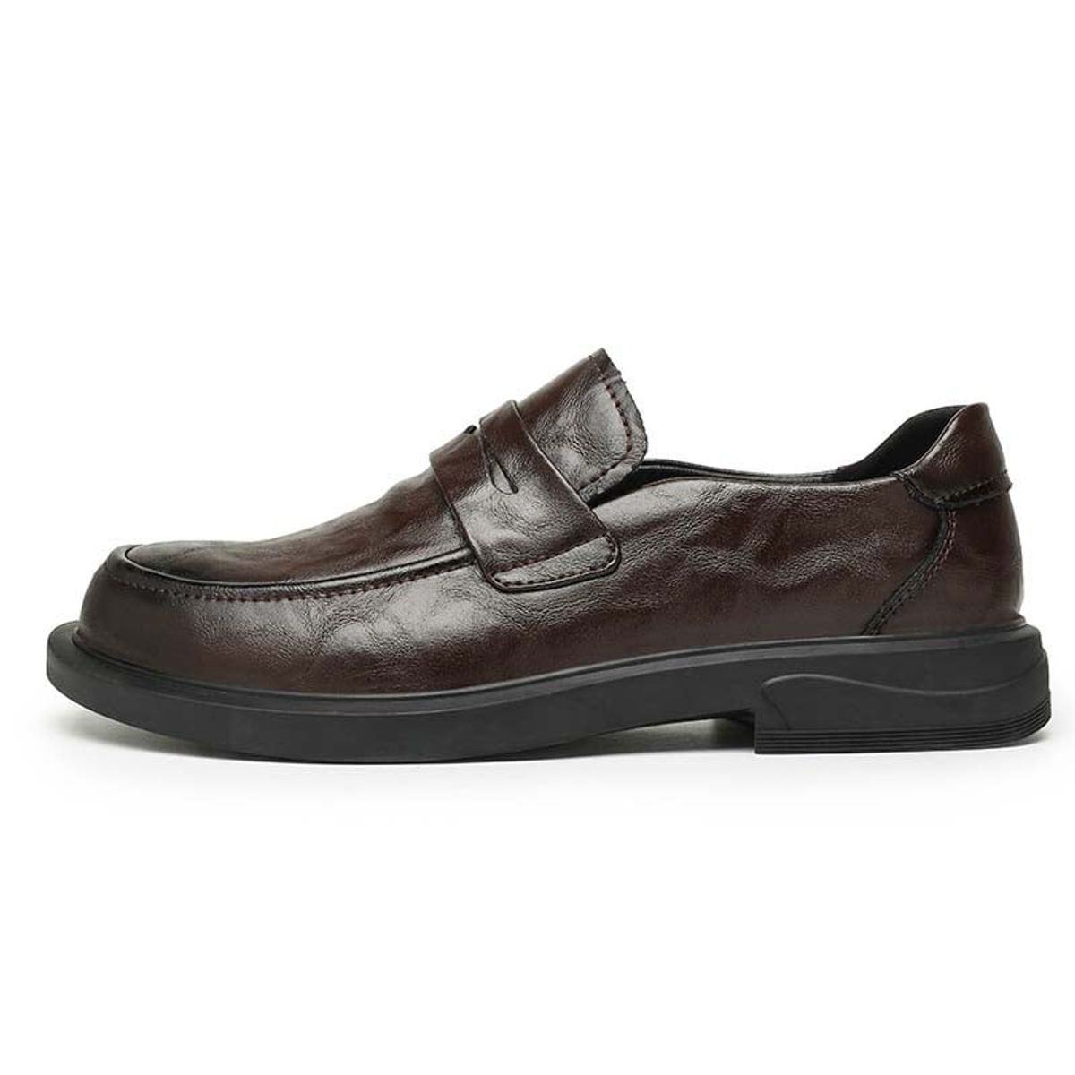 SHANDIAN - Zapato Formal Hombre Cuero Negro